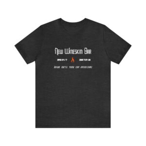 18150.jpg New Wineskin Bar Unisex T shirt