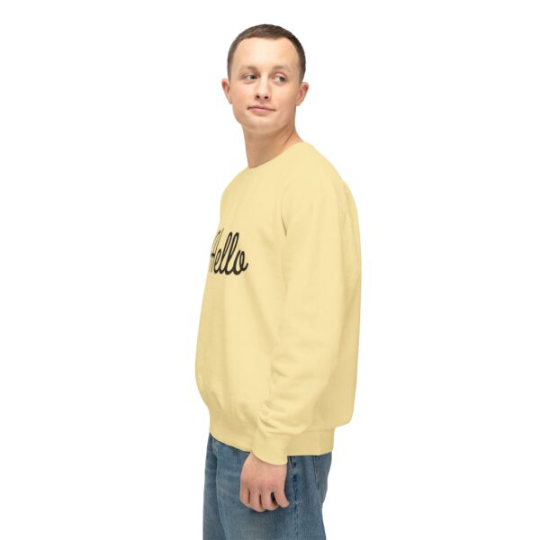 12486836620816373107_2048.jpeg "Hello" Unisex Crewneck
