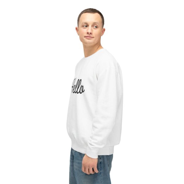 14322997831064091015_2048.jpeg "Hello" Unisex Crewneck