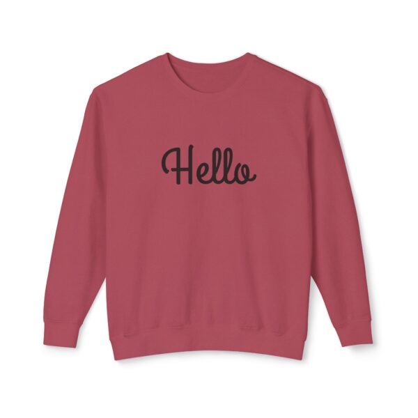 14687811298064461240_2048.jpeg "Hello" Unisex Crewneck