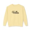 37590307753113218_2048.jpeg "Hello" Unisex Crewneck